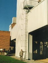 Alfix Aluminium Caged Ladder